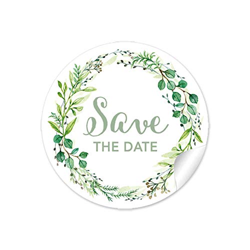 24 STICKER Save the Date Etiketten als Gastgeschenk mit Zweig in Grün als Siegel für Briefumschläge Anhänger oder Briefe zur Hochzeit Geburtstag Taufe, Aufkleber 4 cm, rund, matt 24 STICKER Save the Date Etiketten als Gastgeschenk mit Zweig in Grün als Siegel für Briefumschläge Anhänger oder Briefe zur Hochzeit Geburtstag Taufe, Aufkleber 4 cm, rund, matt von fioniony