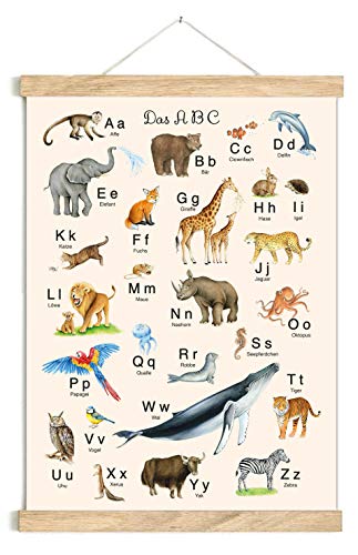 fioniony ABC POSTER 50 x 70 cm TIERE UNGERAHMT ZARTES BEIGE OHNE HOLZLEISTE Tierposter Alphabet Lernposter Schulanfang 1. Klasse Kinderzimmer Kindergarten fioniony ABC POSTER 50 x 70 cm TIERE UNGERAHMT ZARTES BEIGE OHNE HOLZLEISTE Tierposter Alphabet Lernposter Schulanfang 1. Klasse Kinderzimmer Kindergarten von fioniony