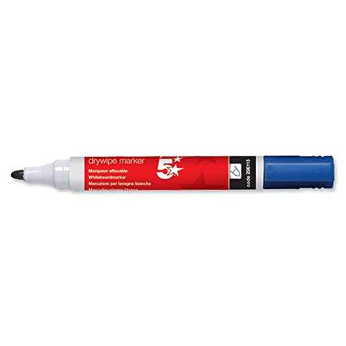 Blau Trocken Wischtuch Whiteboard - Marker - Stift Für Whiteboards, Flipcharts, Memo - Boards - 3mm Bullet Tipp - Pack von 4 Blau Trocken Wischtuch Whiteboard - Marker - Stift Für Whiteboards, Flipcharts, Memo - Boards - 3mm Bullet Tipp - Pack von 4 von first4magnets