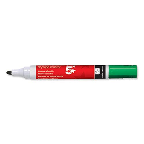 Grüne Trockenwischtuch Whiteboard - Marker - Stift Für Whiteboards, Flipcharts, Memo - Boards - 3mm Bullet Tipp - Pack von 4 Grüne Trockenwischtuch Whiteboard - Marker - Stift Für Whiteboards, Flipcharts, Memo - Boards - 3mm Bullet Tipp - Pack von 4 von first4magnets