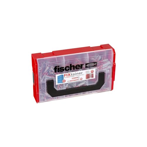 fischer | FixTainer - DUOPOWER Tiefenbiss-Box | vorsortiert in vier Abmessungen | 210-teilig von fischer