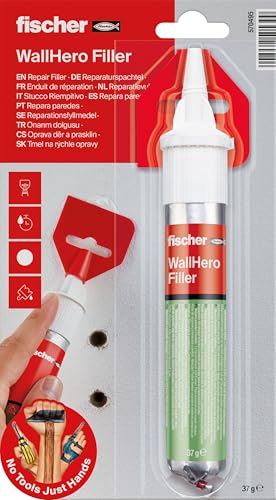 fischer WallHero 570495 Reparaturspachtel, fertig gemischt mit integriertem Spatel fischer WallHero 570495 Reparaturspachtel, fertig gemischt mit integriertem Spatel von fischer