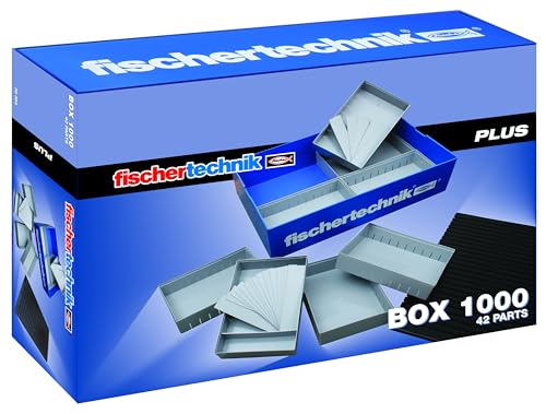 fischertechnik Box 1000 30383 – Aufbewahrungsbox mit Deckel, Organizer, Sortierbox für Bau- und Einzelteile fischertechnik Box 1000 30383 – Aufbewahrungsbox mit Deckel, Organizer, Sortierbox für Bau- und Einzelteile von fischertechnik