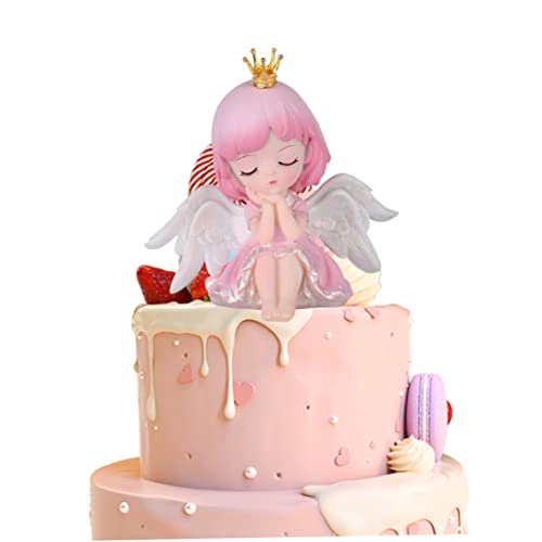 Baby Girl Figurine Cake Topper Angel Cake Decor Car Desktop Ornaments Baby Shower Party Supply for Graduation Gift 11.5 * 12cm Baby Girl Figurine Cake Topper Angel Cake Decor Car Desktop Ornaments Baby Shower Party Supply for Graduation Gift 11.5 * 12cm von fkngcp