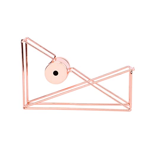 Drahtklebebandspender Roségold Metall Tape Tape Halter Desktop Rollspender Rollhalter Drahtklebebandspender Roségold Metall Tape Tape Halter Desktop Rollspender Rollhalter von fkngcp