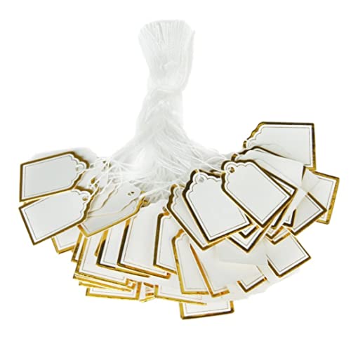 Schmuckpreisschilder mit String Mini -Geschenkanzeige Beschriftungen Schreibbare Papierkarten 500pcs Schmuckpreise für Schilder Schmuckpreisschilder mit String Mini -Geschenkanzeige Beschriftungen Schreibbare Papierkarten 500pcs Schmuckpreise für Schilder von fkngcp