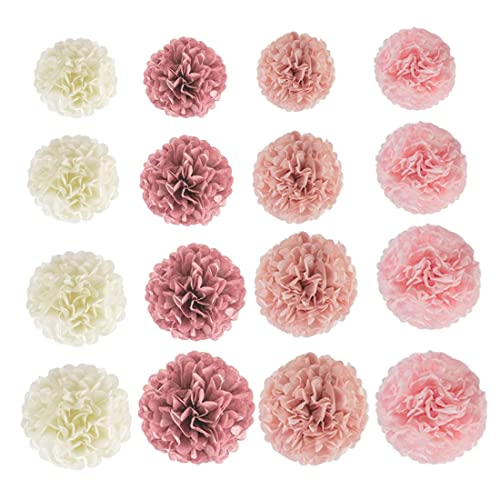Tissue Paper Pom Pom Poms Dekorative Hänge -Pompom Dekorationen für Hochzeits Geburtstagsfeier Abschluss 16pcs Papier Dekorationen Tissue Paper Pom Pom Poms Dekorative Hänge -Pompom Dekorationen für Hochzeits Geburtstagsfeier Abschluss 16pcs Papier Dekorationen von fkngcp
