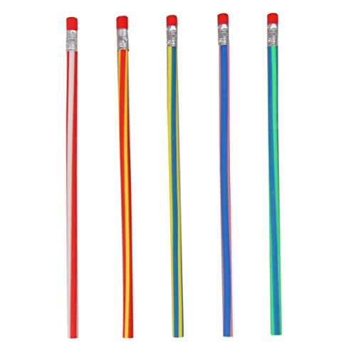 fkngcp Flexible Stifte weiche Biegestifte mit Radiergummi für Schüler Kinder kreative Briefpapierversorgungen 50 Pcs Stifte fkngcp Flexible Stifte weiche Biegestifte mit Radiergummi für Schüler Kinder kreative Briefpapierversorgungen 50 Pcs Stifte von fkngcp