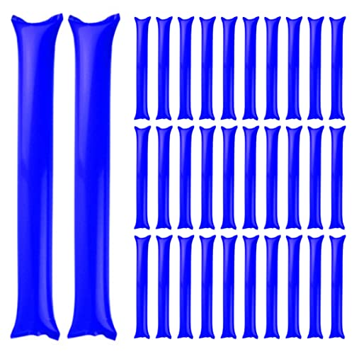 fkngcp Jubelnden Stick aufblasbarer Thunder Stick Plastik -Spirit -Lärmmacher für Sportveranstaltung Geburtstagsfeier 40 PCS 60 * 10 Blau fkngcp Jubelnden Stick aufblasbarer Thunder Stick Plastik -Spirit -Lärmmacher für Sportveranstaltung Geburtstagsfeier 40 PCS 60 * 10 Blau von fkngcp