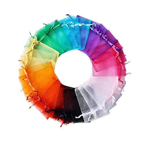 fkngcp Organza -Taschen kleine Schmuckbeutel Kordelstring -Geschenktüten für Süßwarenparty bevorzugt Verpackung 100pcs 7x9cm Organza fkngcp Organza -Taschen kleine Schmuckbeutel Kordelstring -Geschenktüten für Süßwarenparty bevorzugt Verpackung 100pcs 7x9cm Organza von fkngcp