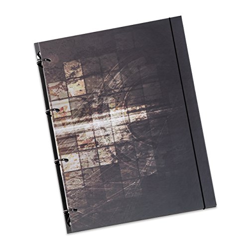 flexiNotes NOTIZBUCH A5, Typ: Grunge, kariert, 75 Blatt kariert - Ring S von flexiNotes