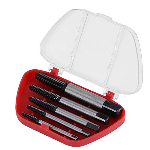 FLEXMAN 5Pcs Schraubenextraktentferner, 4 18 mm Unterschiedlicher Größe GCR15 WORTLICHE STAHL Stahlschraubenextraktor für Gestreifte Schrauben, Schrauben, Befestigungselemente FLEXMAN 5Pcs Schraubenextraktentferner, 4 18 mm Unterschiedlicher Größe GCR15 WORTLICHE STAHL Stahlschraubenextraktor für Gestreifte Schrauben, Schrauben, Befestigungselemente von flexman