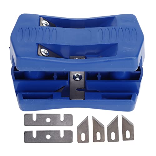 FLEXMAN Verge Streifen Schere, PVC Holz Furnier Trimmer Holzbearbeitungs Trimm Werkzeug mit 6 Ersatz Zubehör für Verge Dichtdicke 0,3 0,5mm für Bieg Melamin Papier Furnier FLEXMAN Verge Streifen Schere, PVC Holz Furnier Trimmer Holzbearbeitungs Trimm Werkzeug mit 6 Ersatz Zubehör für Verge Dichtdicke 0,3 0,5mm für Bieg Melamin Papier Furnier von flexman