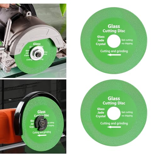 Flintronic 2 Stück Diamanttrennscheibe, Ø100mm x 15mm Glas-Trennscheibe, 20mm Innere-Glasschneidescheibe, Glass Cutting Disc, Diamantsägeblatt-Geschnittenes für Keramik Keramikfliesen Winkelschleifer Flintronic 2 Stück Diamanttrennscheibe, Ø100mm x 15mm Glas-Trennscheibe, 20mm Innere-Glasschneidescheibe, Glass Cutting Disc, Diamantsägeblatt-Geschnittenes für Keramik Keramikfliesen Winkelschleifer von flintronic