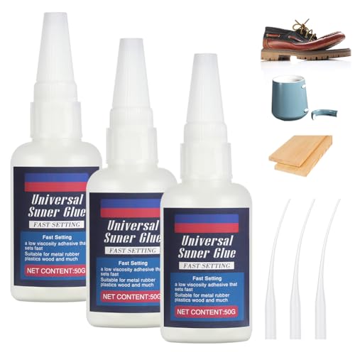 Flintronic 3PC Sekundenkleber Glas Extra Stark, 50g Glaskleber Wasserfest, Sprühkleber, Sekundenkleber, Superkleber, Wasserdichter Superkleber, Hitzebeständiger Kleber, für Glas & Acrylglas Aller Art Flintronic 3PC Sekundenkleber Glas Extra Stark, 50g Glaskleber Wasserfest, Sprühkleber, Sekundenkleber, Superkleber, Wasserdichter Superkleber, Hitzebeständiger Kleber, für Glas & Acrylglas Aller Art von flintronic