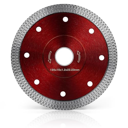 Flintronic Diamantsägeblatt Flanschgeflecht Wellenplatte 125 mm von flintronic