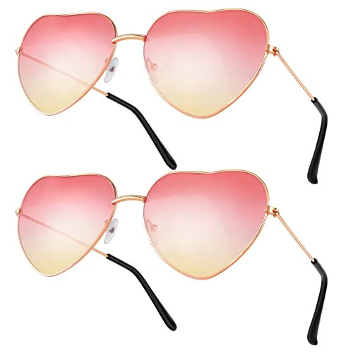 flintronic 2 Pack Herz Sonnenbrille, Herz Party Brillen, Retro Party Sonnenbrille, Hippie Herzförmige Brille, Partybrillen für Geburtstagsfeier Fasching LNeuheit Party Halloween Foto Requisiten flintronic 2 Pack Herz Sonnenbrille, Herz Party Brillen, Retro Party Sonnenbrille, Hippie Herzförmige Brille, Partybrillen für Geburtstagsfeier Fasching LNeuheit Party Halloween Foto Requisiten von flintronic