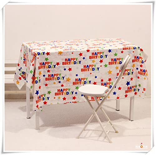 flyorigin Tischdecke Tischdecke, Ideal für Geburtstagsfeiern, Karneval, Babypartys, Themenpartys, SPA-Partys, Einweg, rechteckige, wasserdichte Kunststoff-Tischdecke 137 * 274 cm flyorigin Tischdecke Tischdecke, Ideal für Geburtstagsfeiern, Karneval, Babypartys, Themenpartys, SPA-Partys, Einweg, rechteckige, wasserdichte Kunststoff-Tischdecke 137 * 274 cm von flyorigin