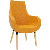 fm Besuchersessel Pirum orange buche Stoff, 1 St. fm Besuchersessel Pirum orange buche Stoff, 1 St. von fm
