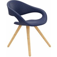 fm Besucherstuhl Elan 4260761571454 dunkelblau Stoff, 1 St. von fm