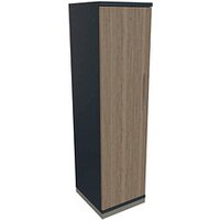 fm Aktenschrank Oldenburg, 4260649682364 lavagrau, eiche 3 Fachböden 40,0 x 44,2 x 151,7 cm von fm