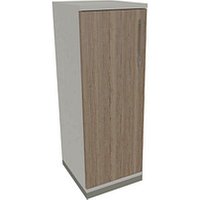 fm Aktenschrank Oldenburg, 4260649681275 weiß, eiche natur 2 Fachböden 40,0 x 44,2 x 113,3 cm von fm