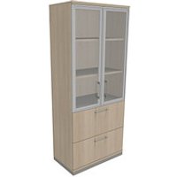 fm Aktenschrank Oldenburg, 4260429767458 akazie 2 Fachböden 80,0 x 44,2 x 186,9 cm von fm