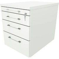 fm Oldenburg Rollcontainer weiß 4 Auszüge 43,4 cm 60,0 cm fm Oldenburg Rollcontainer weiß 4 Auszüge 43,4 cm 60,0 cm von fm