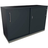 fm Schiebetürenschrank Oldenburg, 4260649683507 lavagrau 1 Fachboden 120,0 x 44,2 x 78,1 cm von fm