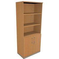 fm Regalschrank Oldenburg, 4260429767854 buche 80,0 x 44,2 x 186,9 cm, 1 St. von fm