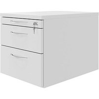 fm Rollcontainer lichtgrau 3 Auszüge 43,4 x 60,0 x 40,0 cm von fm