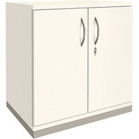 fm Aktenschrank Sidney, 4260672330706 weiß 1 Fachboden 80,0 x 44,2 x 78,1 cm von fm