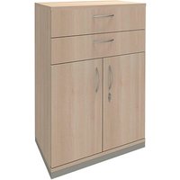 fm Aktenschrank Sidney, 4260267328620 akazie 1 Fachboden 80,0 x 44,2 x 113,3 cm von fm