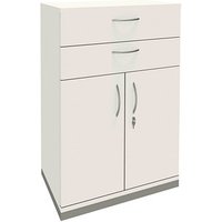 fm Aktenschrank Sidney, 4260672330904 weiß 1 Fachboden 80,0 x 44,2 x 113,3 cm von fm