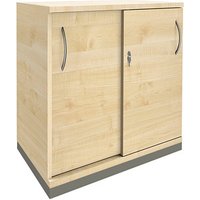 fm Schiebetürenschrank Sidney, 4260267327890 königsahorn 1 Fachboden 80,0 x 44,2 x 78,1 cm von fm