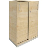 fm Schiebetürenschrank Sidney, 4260267327906 königsahorn 2 Fachböden 80,0 x 44,2 x 113,3 cm von fm