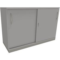 fm Schiebetürenschrank fastline, 4260267321003 lichtgrau 1 Fachboden 120,0 x 44,2 x 78,1 cm von fm