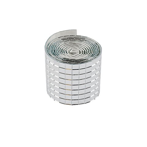 Spiegelstein-Rolle, 5 x 5 mm, 2x 1 m von folia (Bringmann)