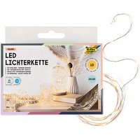 10 folia Mini LED 20er LED Lichterketten weiß 2,2 m von folia