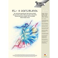 10 folia Zeichenblock für Öl- und Acrylfarben DIN A3 von folia