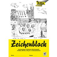 10 folia Zeichenblock mit Leinenecken DIN A3 10 folia Zeichenblock mit Leinenecken DIN A3 von folia