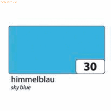Folia Fotokarton 50x70cm 300g/qm himmelblau Folia Fotokarton 50x70cm 300g/qm himmelblau von folia