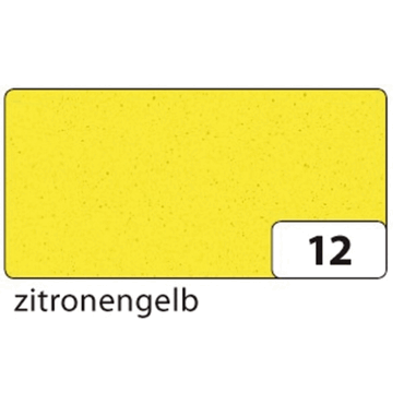 10 x Folia Moosgummi - 20 x 29 cm zitronengelb von folia