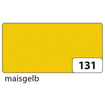 10 x Folia Plakatkarton - 48 x 68 cm maisgelb von folia
