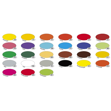 10 x Folia Plakatkarton - 48 x 68 cm silber. von folia