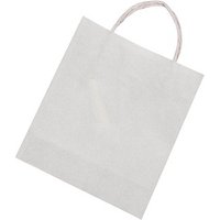 20 folia Papier-Tragetaschen M weiß 18,0 x 21,0 cm 20 folia Papier-Tragetaschen M weiß 18,0 x 21,0 cm von folia