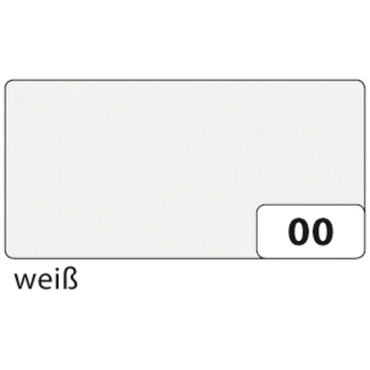 20 x Folia Transparentpapier - weiß 70 cm x 100 cm 42 g/qm. von folia