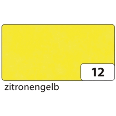 20 x Folia Transparentpapier - zitronengelb 70 cm x 100 cm 42 g/qm von folia