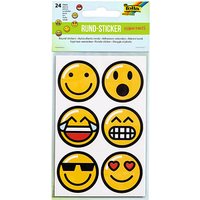 folia Aufkleber Emojis verschiedene Motive, 24 St. folia Aufkleber Emojis verschiedene Motive, 24 St. von folia