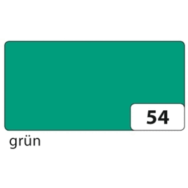 5 x Folia Transparentpapier - grün 50,5 cm x 70 cm 115 g/qm von folia